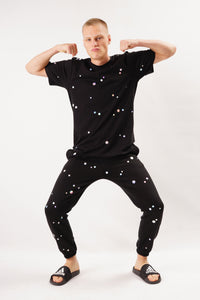 Starstyling Holo Dots T-Shirt Unisex holografischer Druck Relaxed Fit — Ansicht 3