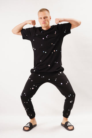 Starstyling Holo Dots T-Shirt – Unisex | Holographic Dots | Relaxed Fit