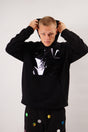 Big Square Hoodie – Unisex Relaxed Fit with Pre-Crushed Foil