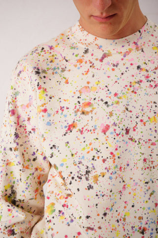 Pollo Sweater – Handpainted Drip | Unisex | Sweat Comfort