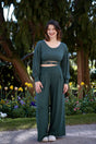 Farrah Comfy Pants deep green 
