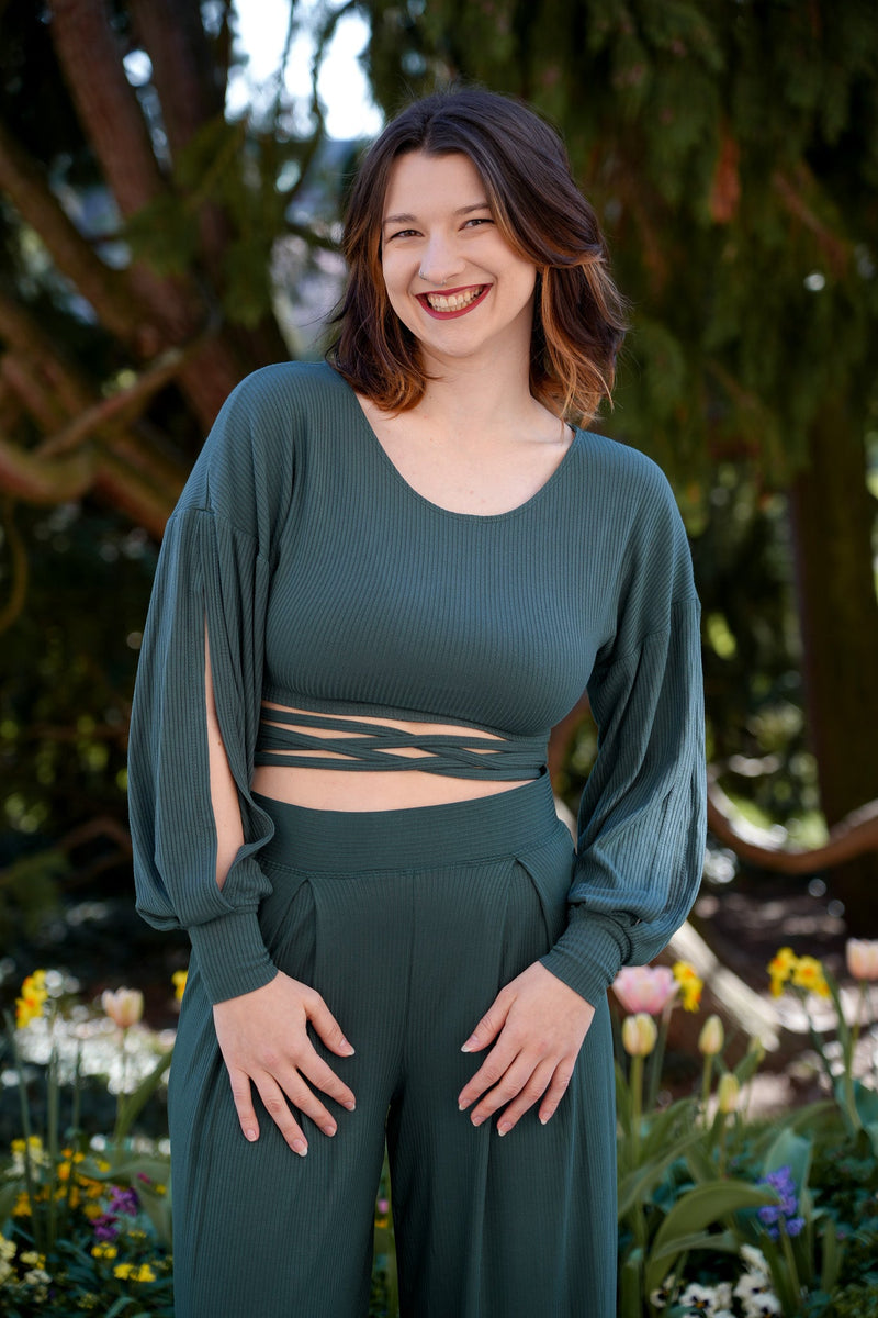 Farrah Comfy Pants deep green  — Ansicht 6