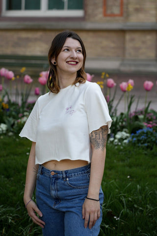 Rundhals T-Shirt aus Organic Cotton – Lockerer Schnitt | Nachhaltig produziert | Vielseitig kombinierbar