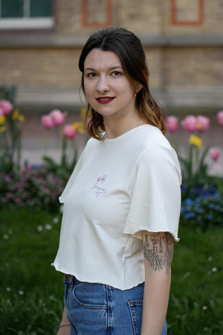 Rundhals T-Shirt aus Organic Cotton – Lockerer Schnitt | Nachhaltig produziert | Vielseitig kombinierbar