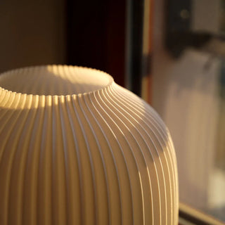Lampe Puro | 3D-gedruckte Lampe | Warmes Licht & weiche Form