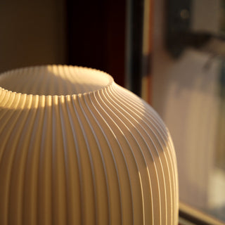 Lampe Puro | 3D-printed lamp | Warm light &amp; soft shape