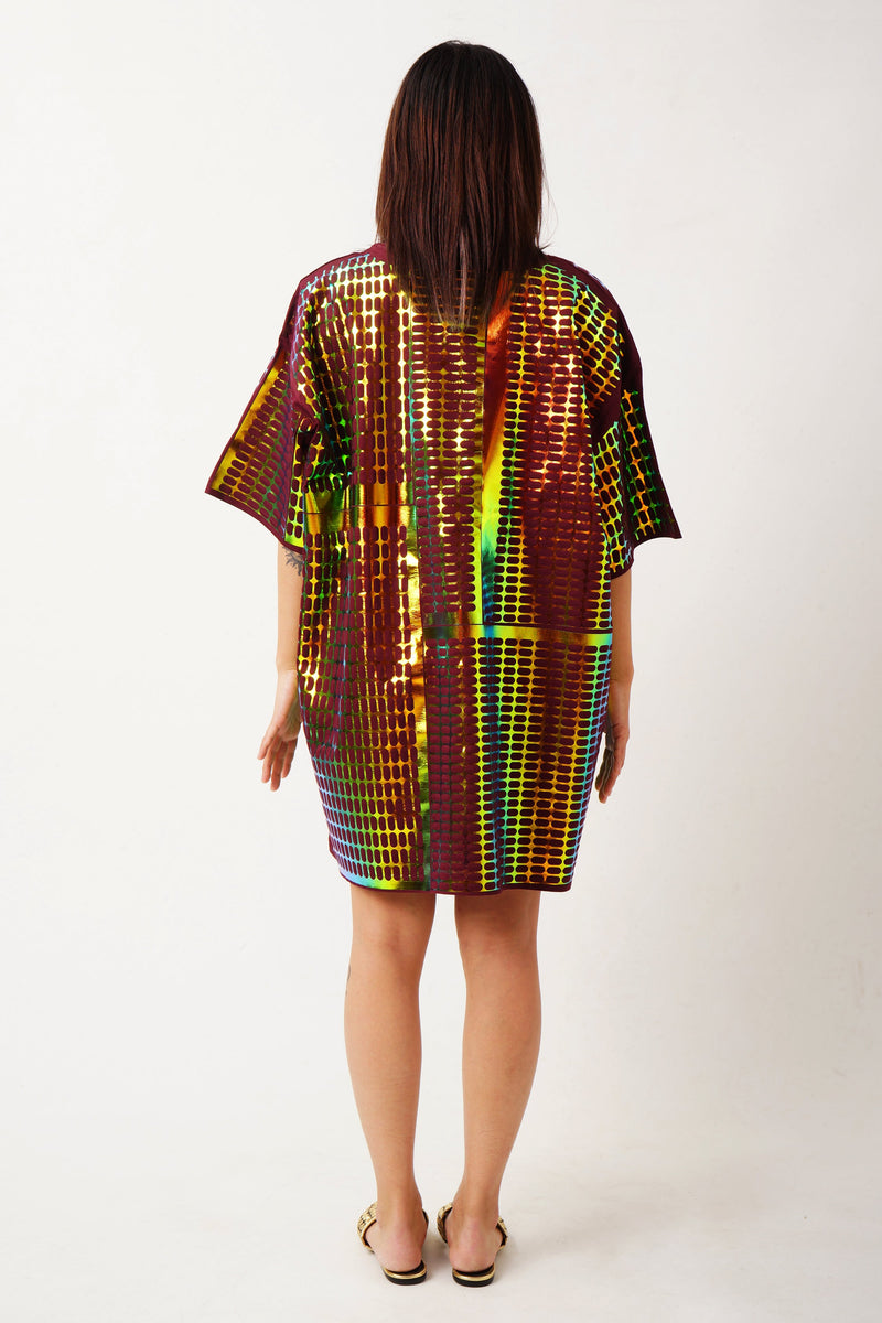 Foilover Bigshirt Negative Pills All-Over – Unisex Handmade — Ansicht 9