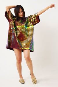 Foilover Bigshirt Negative Pills All-Over – Unisex Handmade — Ansicht 7