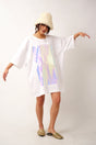 Pills Bigshirt Iridescent Foil – Unisex Oversized Dress