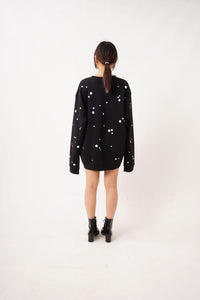 Holo Dots Sweater – Holographic Dots Unisex Relaxed Fit — Ansicht 5