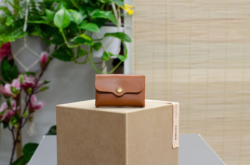 Leather Wallet Berlin Edition – Genuine Leather Handmade compact — Ansicht 2