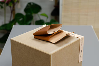 Leder Geldbörse – Echtleder | Handmade | Kompakt Berlin Edition