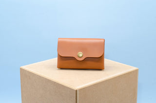 Leder Geldbörse – Echtleder | Handmade | Kompakt Berlin Edition