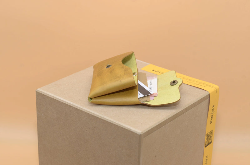 Leather Wallet Berlin Edition – Genuine Leather, Handmade, Minimalist — Ansicht 7