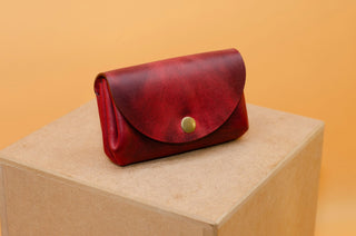 Kleine Damen-Geldbörse – Echtleder | Handmade | Minimalistisch Berlin