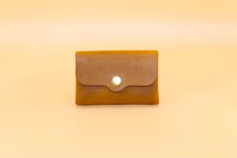 Leather Wallet Berlin Edition – Genuine Leather, Handmade, Minimalist — Ansicht 8