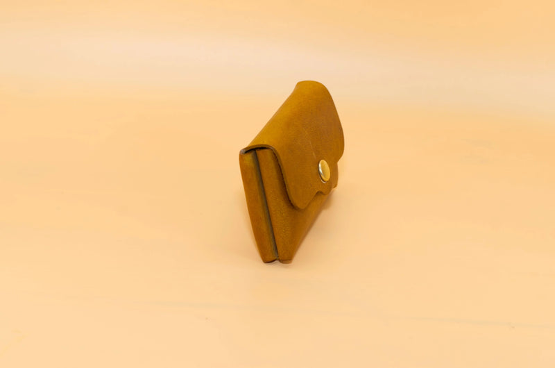 Leather Wallet Berlin Edition – Genuine Leather, Handmade, Minimalist — Ansicht 5