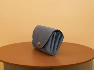 Kleines Damen Portemonnaie – Handgemacht | Echtleder | Minimalistisch