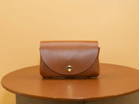 Small Women's Wallet Full-Grain Leather Handmade Berlin — Ansicht 8