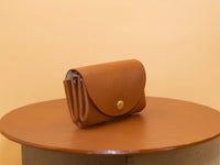 Small Women's Wallet Full-Grain Leather Handmade Berlin — Ansicht 6