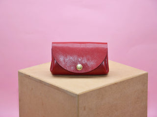 Minimalistisches Damen Portemonnaie – Handgemacht | Echtleder | Nachhaltig