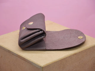 Kleine Damen-Geldbörse – Echtleder | Handmade | Minimalistisch Berlin