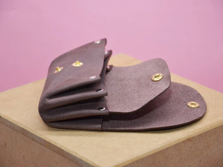 Kleine Damen-Geldbörse – Echtleder | Handmade | Minimalistisch Berlin