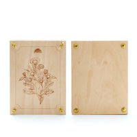 Flower Press Beechwood Handmade 190×250 mm — Ansicht 6