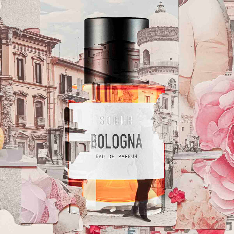 sober BOLOGNA Eau de Parfum 50ml – Unisex Duft mit Cassis & Neroli — sober
