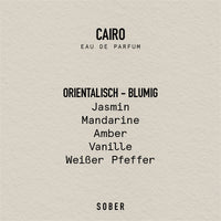 CAIRO Eau de Parfum – Orientalisch-blumiger Unisex-Duft mit Jasmin & Vanille — Ansicht 3