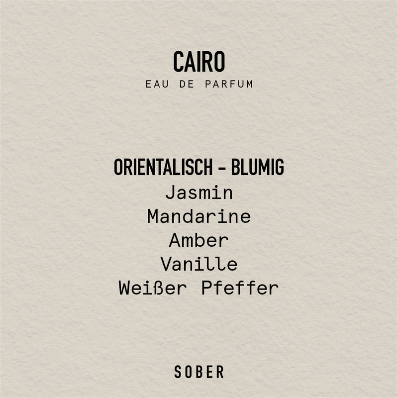CAIRO Eau de Parfum – Orientalisch-blumiger Unisex-Duft mit Jasmin & Vanille — Ansicht 3