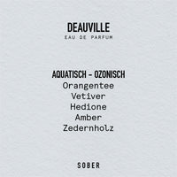 sober DEAUVILLE Eau de Parfum 50ml – Unisex Aquatisch-ozonischer Duft — Ansicht 3