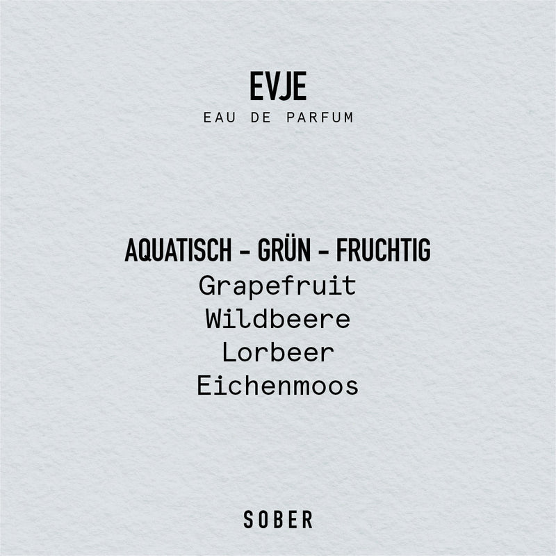 sober EVJE Eau de Parfum 50ml Unisex – Aquatisch-grüne Komposition — Ansicht 3