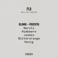 sober FIJI Eau de Parfum – Neroli, Jasmin & Honig, 50 ml — Ansicht 3