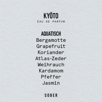 sober KYŌTO Eau de Parfum 50ml – Unisex Aquatisch — Ansicht 3