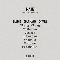 MAHÉ Eau de Parfum – Floral Gourmand Unisex, 50 ml — Ansicht 3