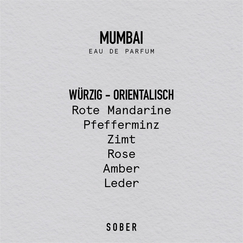 MUMBAI Eau de Parfum – Spicy-Oriental, 50 ml — Ansicht 3
