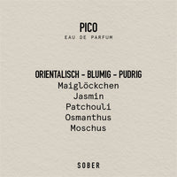 PICO Eau de Parfum – Unisex Duft mit Maiglöckchen & Osmanthus, 50ml — Ansicht 3