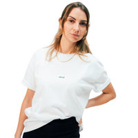 arrel unisex oversized T-Shirt White 100% Organic Cotton — Ansicht 9
