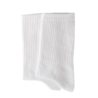 blanco puro Socken – Bio-Baumwolle | EU-Produktion | Weiß & zeitlos schön