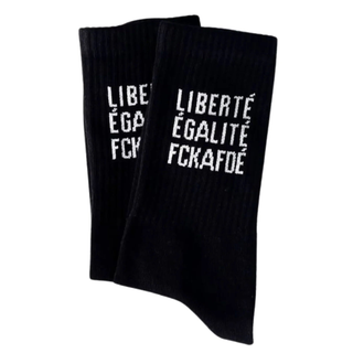 FCKAFDÉ Statement Socken – Bio-Baumwolle | EU-Produktion | Haltung zeigen