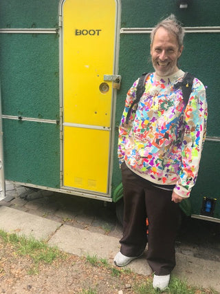 Dirt Allover Sweater – Unisex | Upcycling Layers | Allover Print