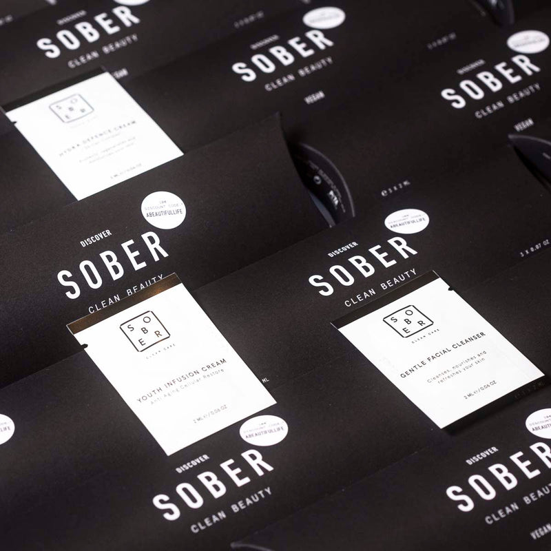 sober Discovery Set – Clean Beauty Proben Set — sober