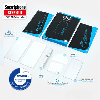 2× 3D Schutzfolie – Blasenfrei | Hüllenkompatibel | Made in Germany