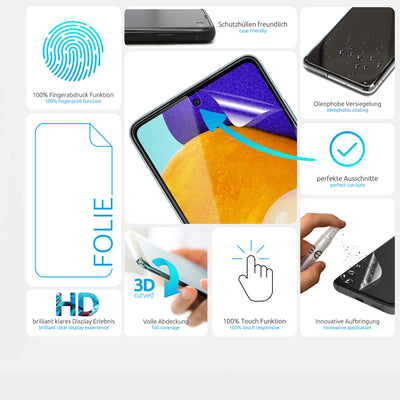 2x 3D Schutzfolie für Handydisplay – Displayschutz Closd