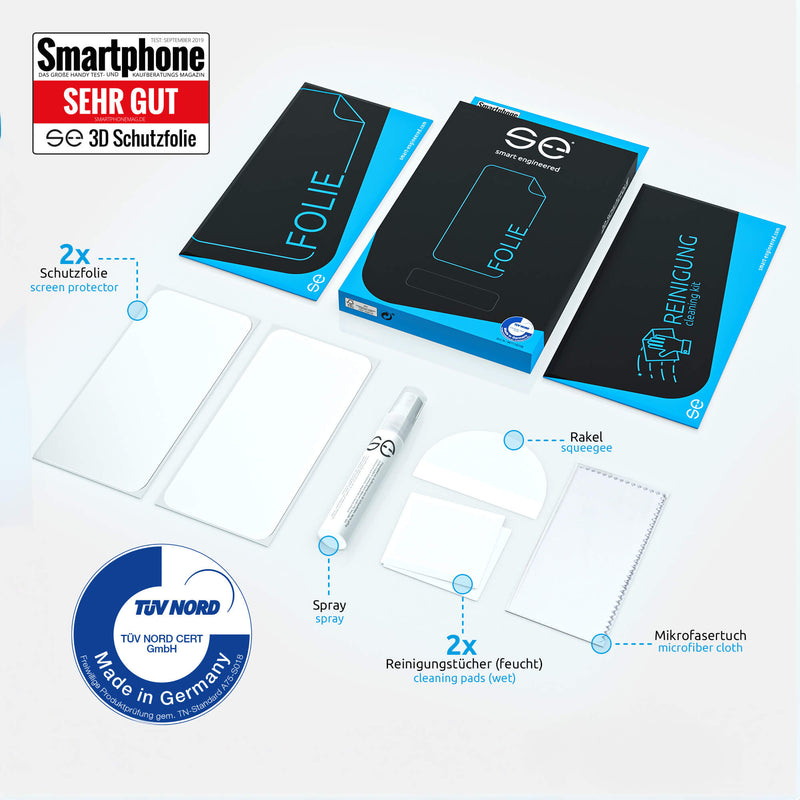 2x 3D Schutzfolie für Handydisplay – Displayschutz Closd — Ansicht 5