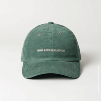 arrel Dog Life Balance Premium Cord Dad Cap grün & creme — Ansicht 1