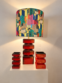 Cityscape Collection - XL Vasenlampe aus Cari Zalloni Vase - 55 cm — Ansicht 2
