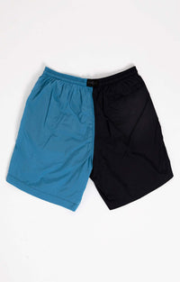 Dual Swim Shorts Polyamid Navy Light Blue – Kordelbund — Ansicht 10