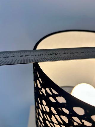 Seltene Jasba Tischlampe mit Japanschirm